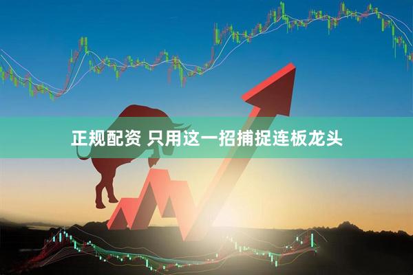 正规配资 只用这一招捕捉连板龙头